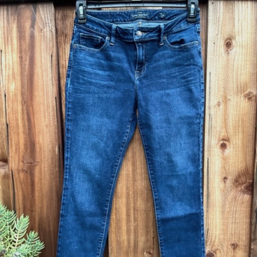 Lucky Brand Women's Skinny Jeans - Dark Blue